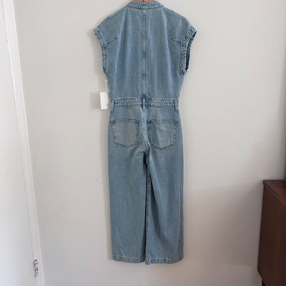 Etica Celestine Wide Leg Jumpsuit in Mountain Air NWT - Picture 7 of 11